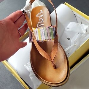 Very G Axel Pastel Stripe Sandals